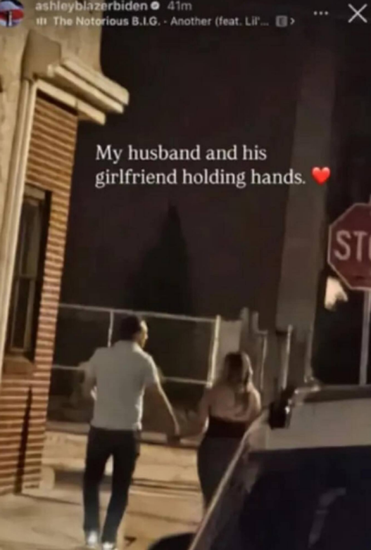 Το story που έσβησε η κόρη του Μπάιντεν πριν ζητήσει διαζύγιο