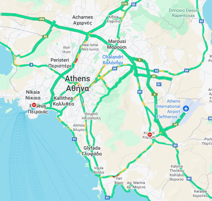 Χάρτης κίνησης