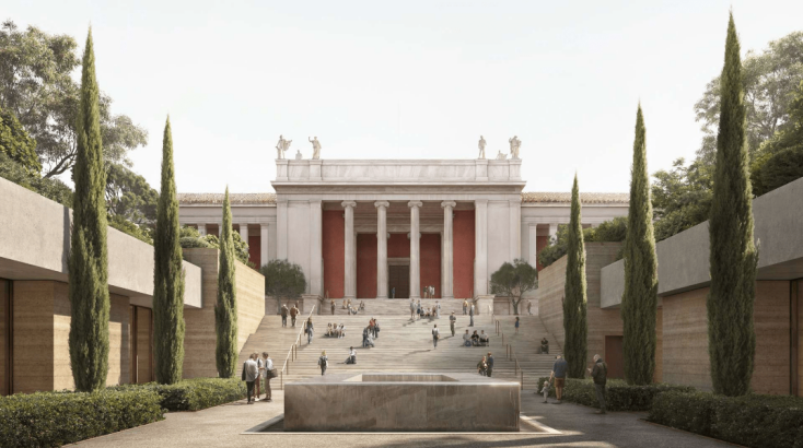 Φωτορεαλιστική απεικόνιση νέας εισόδου ΕΑΜ