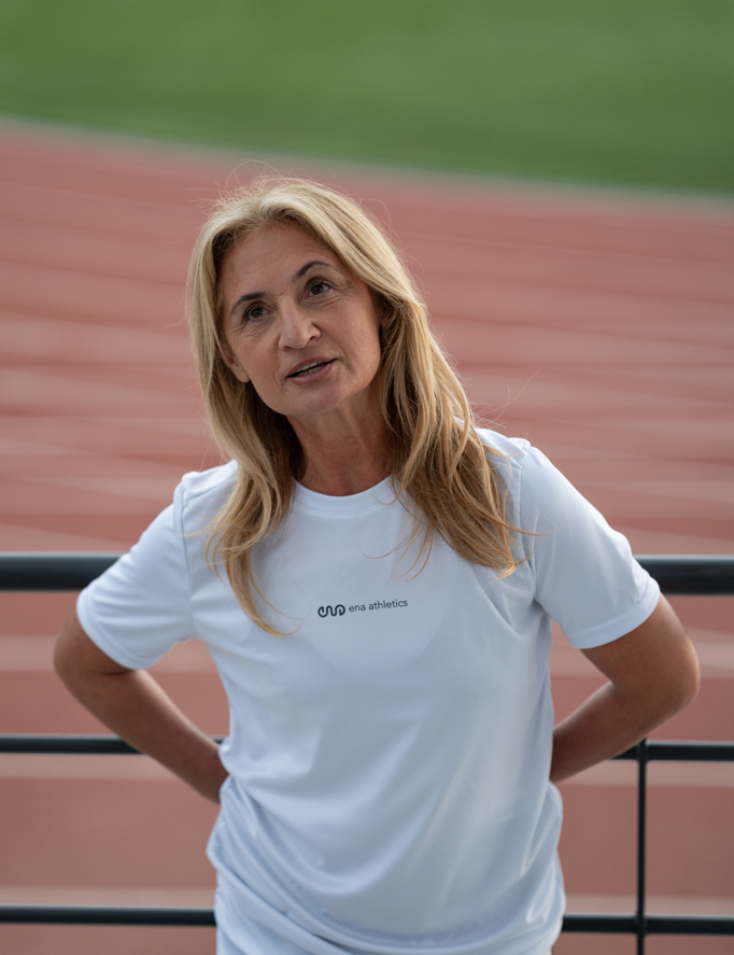 Maria Polyzou, ambassador of ena athletics