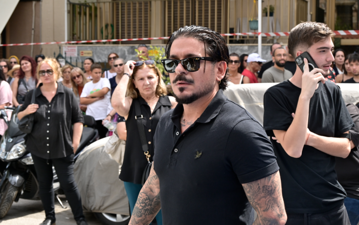 Ο Stan στην κηδεία του Γιώργου Μαζωνάκη