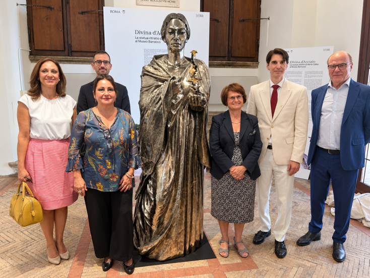 Στη Ρώμη η «Divina d’Acciaio, Η Θεά από Ατσάλι» του Νίκου Φλώρου 