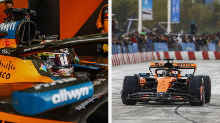 Allwyn x McLaren Racing: Όταν θρυλικοί οδηγοί και McLaren πάτησαν γκάζι στο ΟΑΚΑ