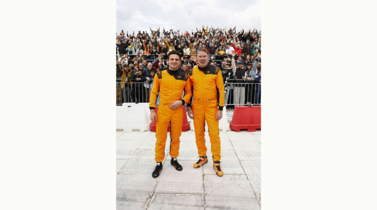 Allwyn x McLaren Racing: Όταν θρυλικοί οδηγοί και McLaren πάτησαν γκάζι στο ΟΑΚΑ