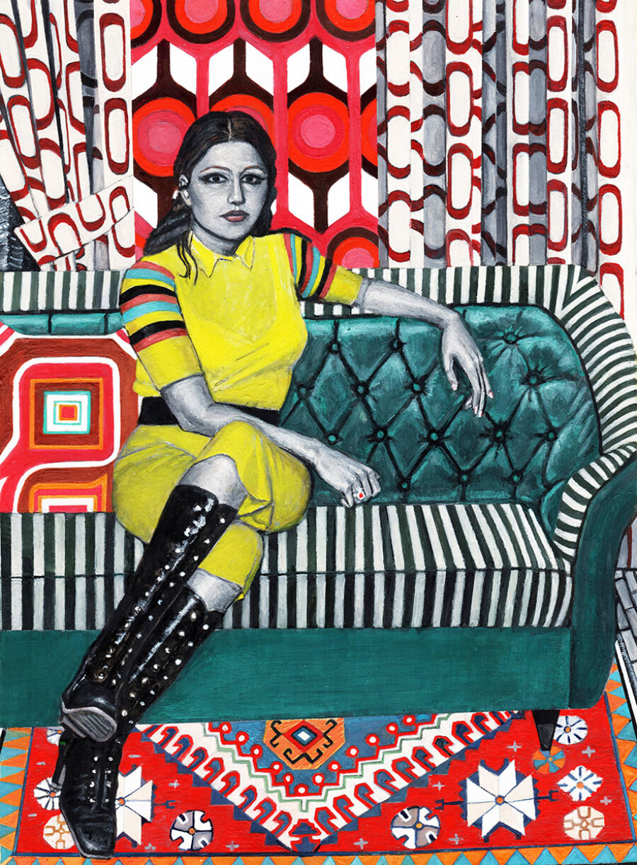 Tobeh (Portrait of Zari Khoshkam), 2020