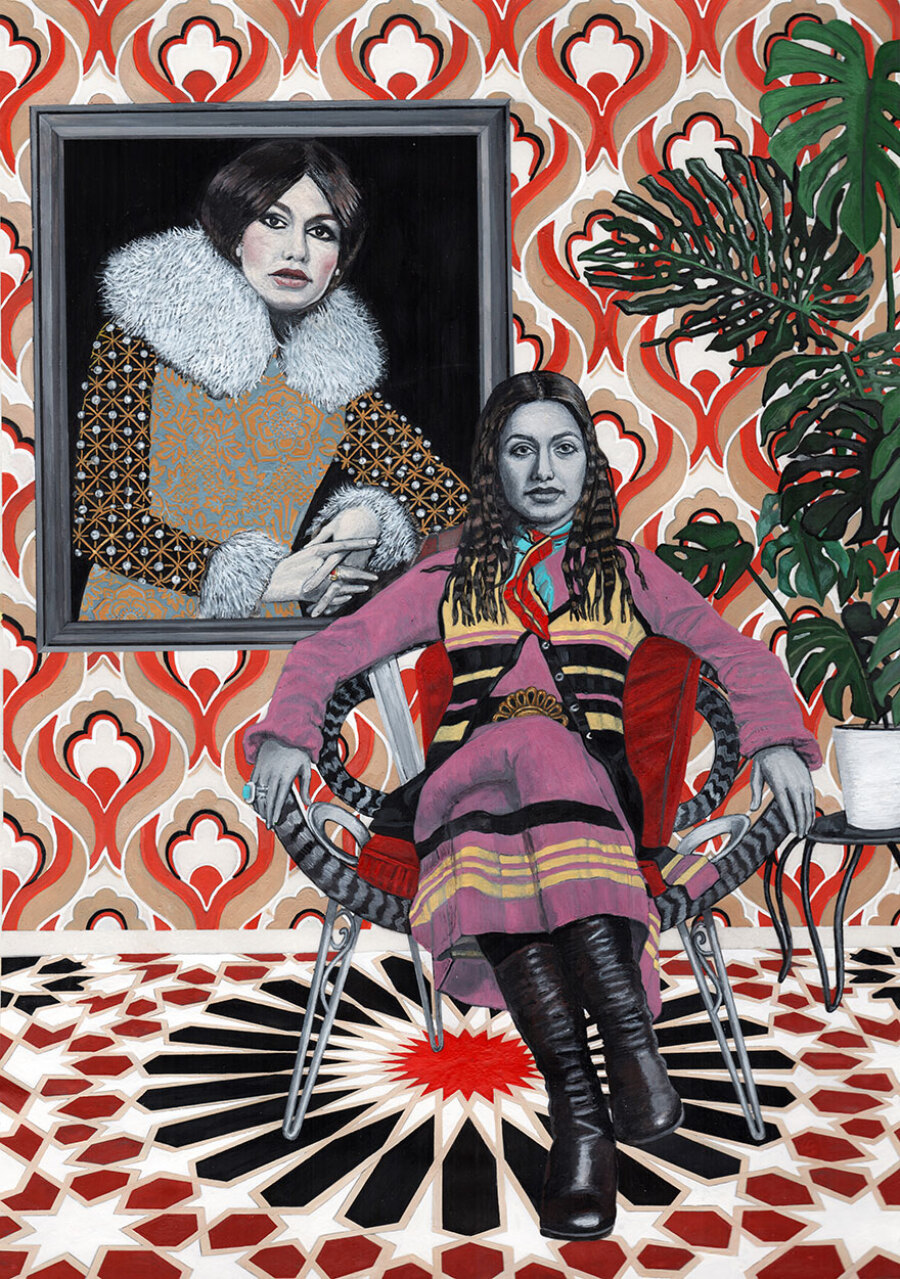 The Love Addict (Portrait of Googoosh), 2019