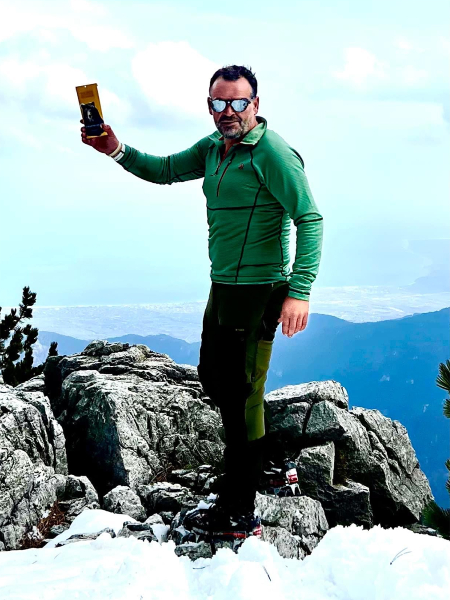 Ανάβαση στις χιονισμένες κορυφές του Ολύμπου