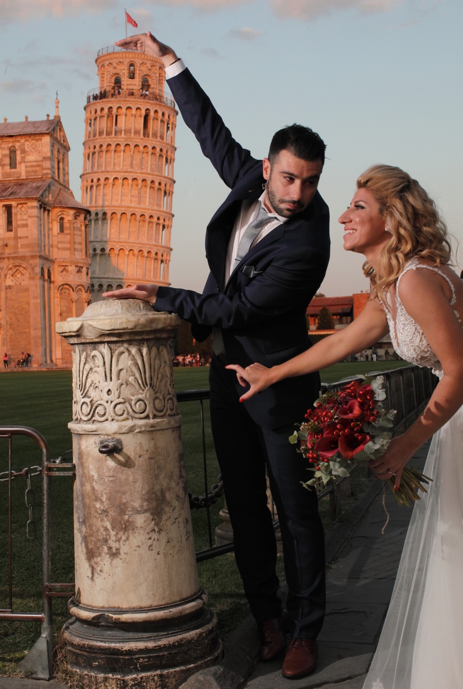 Αστεία φωτογράφιση γάμου