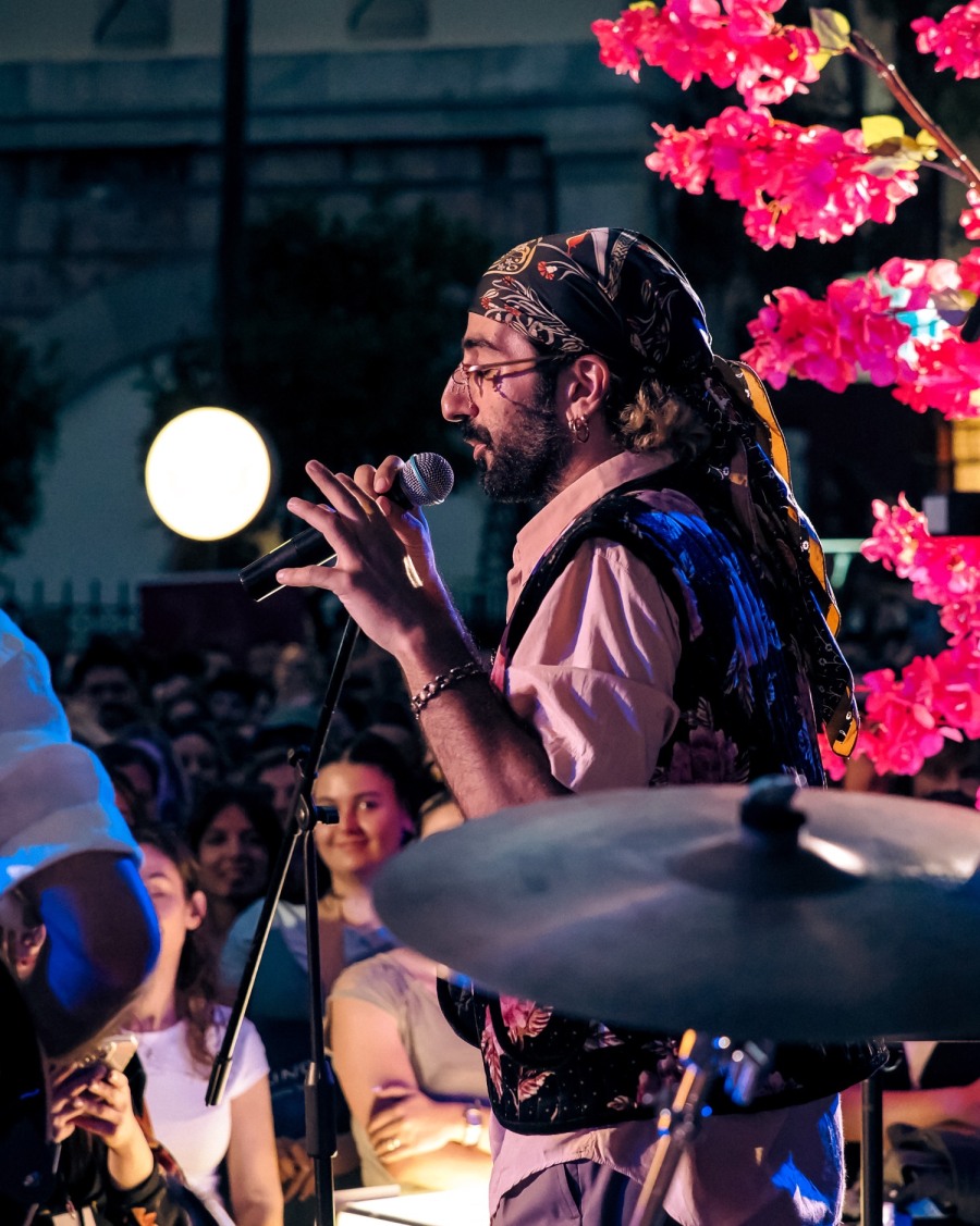 Ο Ody Icon στην Πλατεία Δεξαμενής