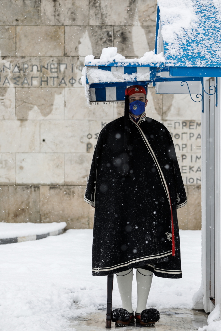 Χιονισμένη Αθήνα