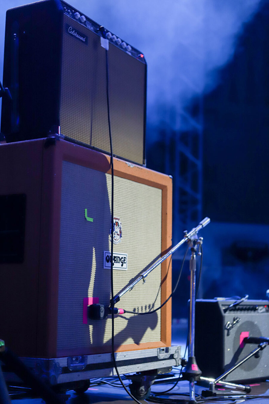 Στιγμιότυπο από τη sold out συναυλία των Nightstalker στην Τεχνόπολη