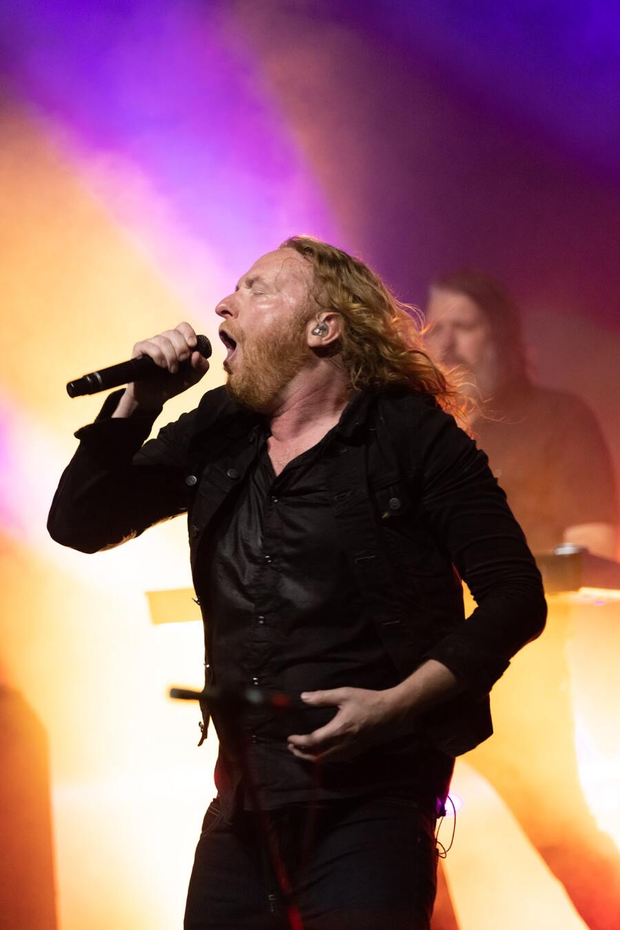 Στιγμιότυπο από τη συναυλία των Dark Tranquillity στην Αθήνα
