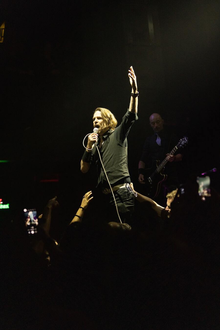 Στιγμιότυπο από τη συναυλία των Pyogenesis στην Αθήνα