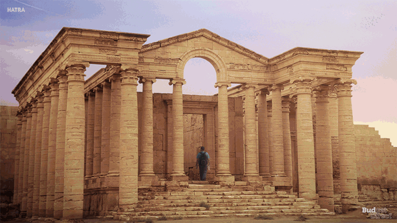 Τα ερείπια της Χάτρα (σημερινό Ιράκ) © NeoMam