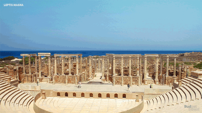 Η Μεγάλη Λέπτιδα ή Leptis Magna (σημερινή Λιβύη) © NeoMam