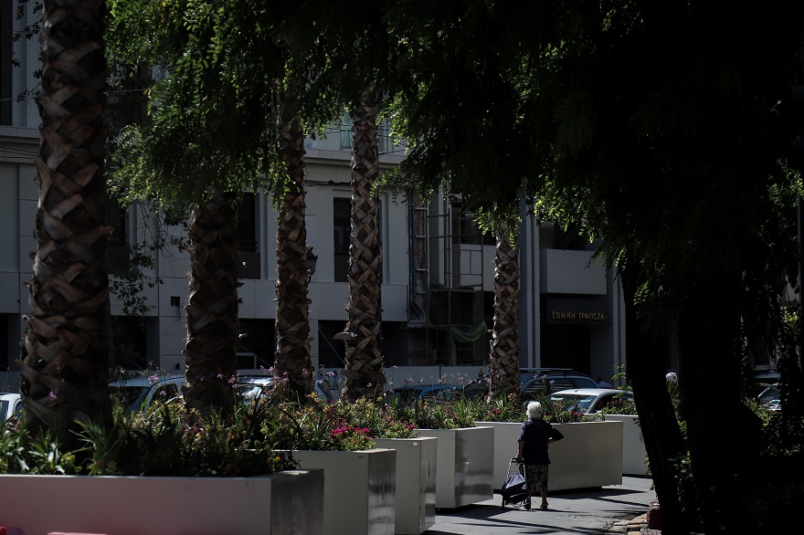 Ο «Μεγάλος Περίπατος της Αθήνας» έφερε φοίνικες στην Πανεπιστημίου