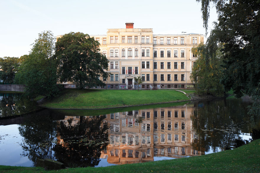 Το Πρώην Τμήμα Βιολογίας του Πανεπιστημίου της Λετονίας
