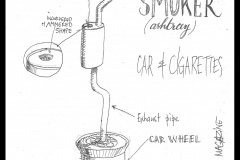 Regis- R, Big Smoker Τασάκια στο δρόμο