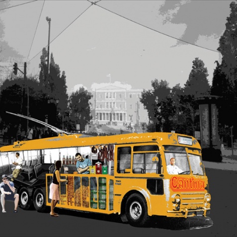 ΚΑΝΤΙΝΑ Νο 5 - Πλατεία Παπαδιαμάντη-Τζιτζιφιές 7 αρχιτεκτονικά γραφεία σχεδιάζουν τις καντίνες της αυριανής Αθήνας