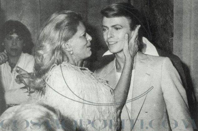 Όταν η Μελίνα Μερκούρη συνάντησε τον David Bowie 
