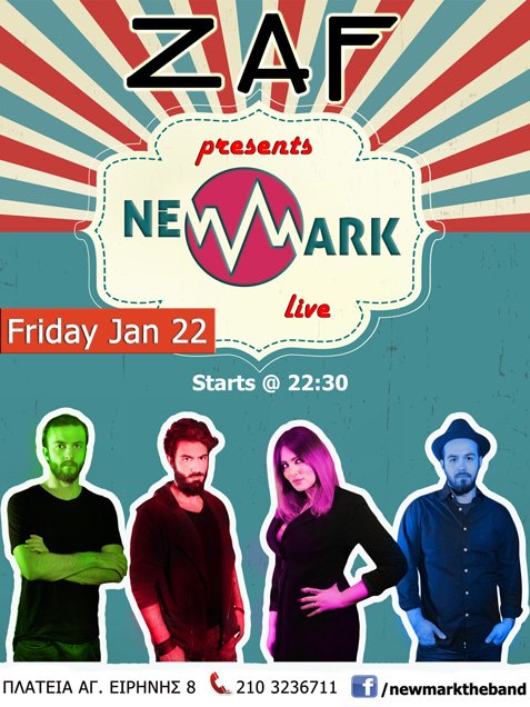 Οι εκρηκτικοί ΝEWMARK στο ZAF. Οι εκρηκτικοί ΝEWMARK στο ZAF.