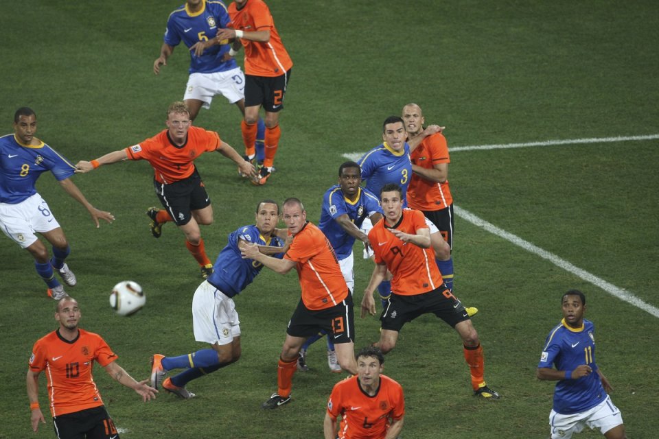 Mark Leech (British, born 1956). World Cup, Netherlands vs. Brazil, July 2, 2010