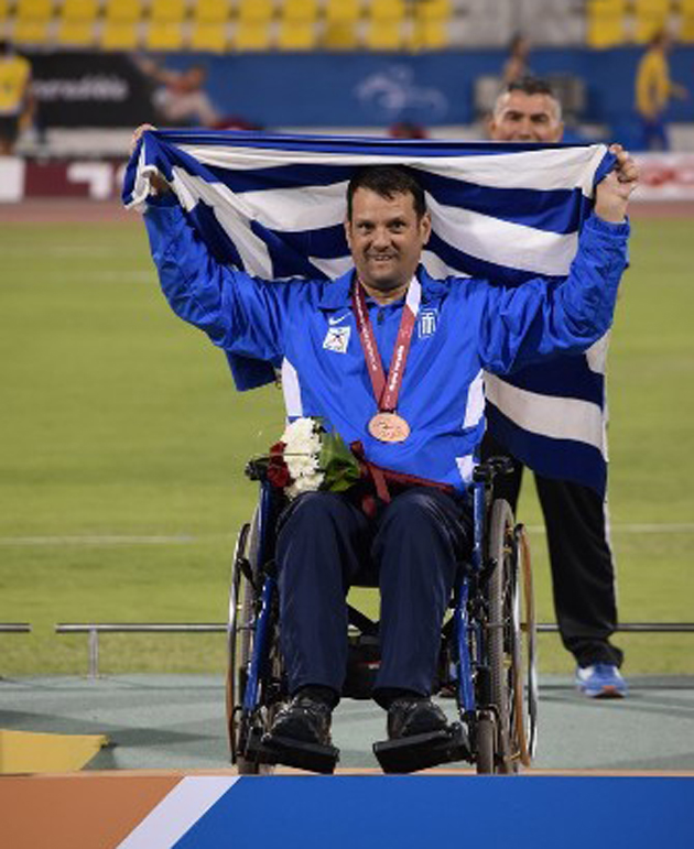Ο Δημήτρης Ζησίδης κατέκτησε το χάλκινο μετάλλιο