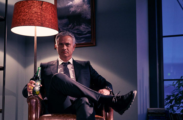 Ο προπονητής Ζοζέ Μουρίνιο, ο οποίος έχει κερδίσει το UEFA Champions League δυο φορές στην καριέρα του.