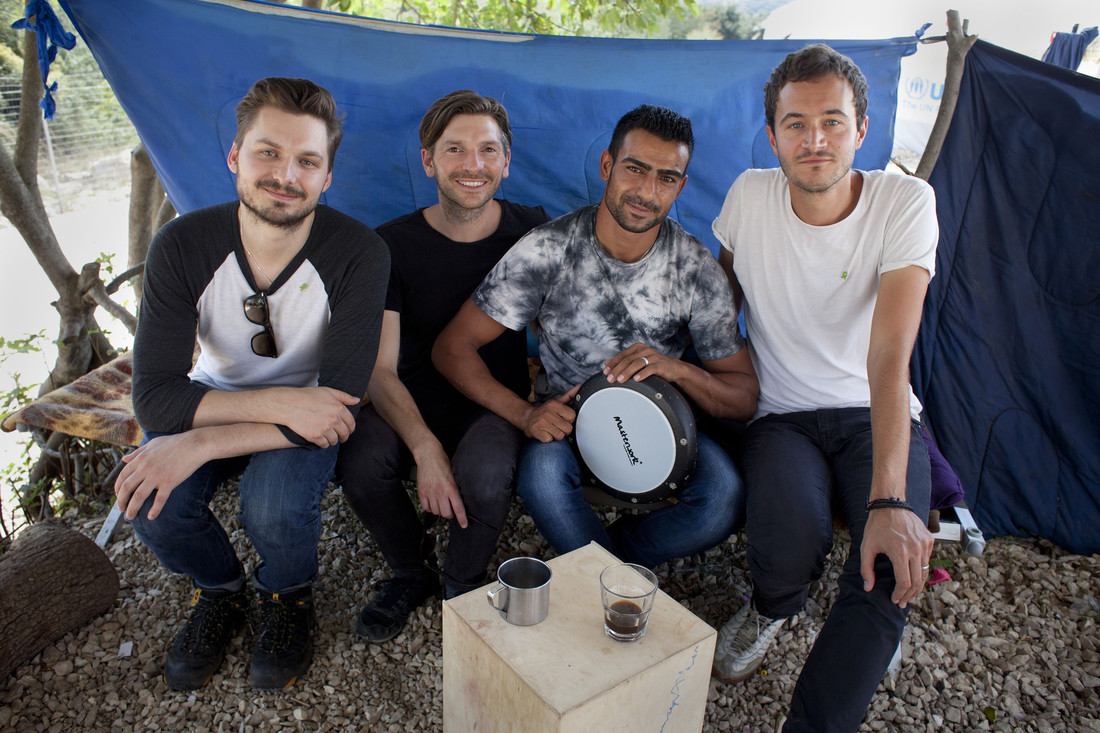 Εditors, Barzani from Syria in Filippiada Camp