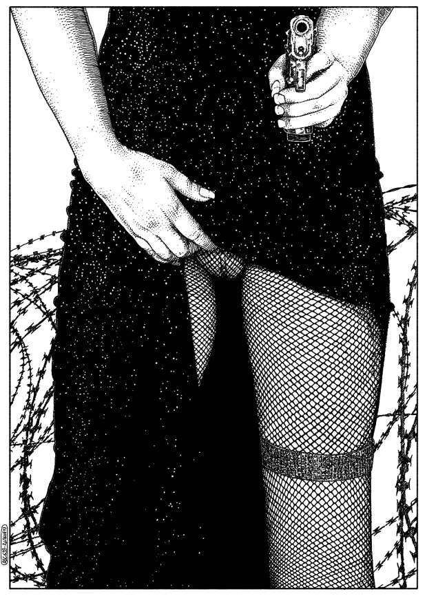 L'alternative (You don't mess with Barb) © Apollonia Saintclair