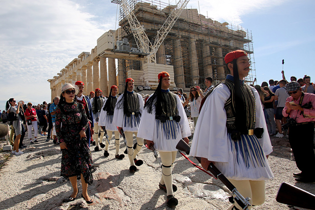 ΤΕΛΕΤΗ ΕΠΑΡΣΗΣ ΣΗΜΑΙΑΣ ΣΤΗΝ ΑΚΡΟΠΟΛΗ