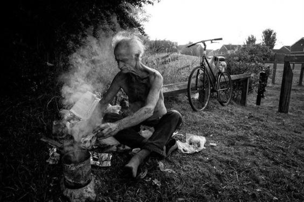 Kingston upon Hull, England, «Gentleman of the road». Philip Joyce / Photocrowd.com
