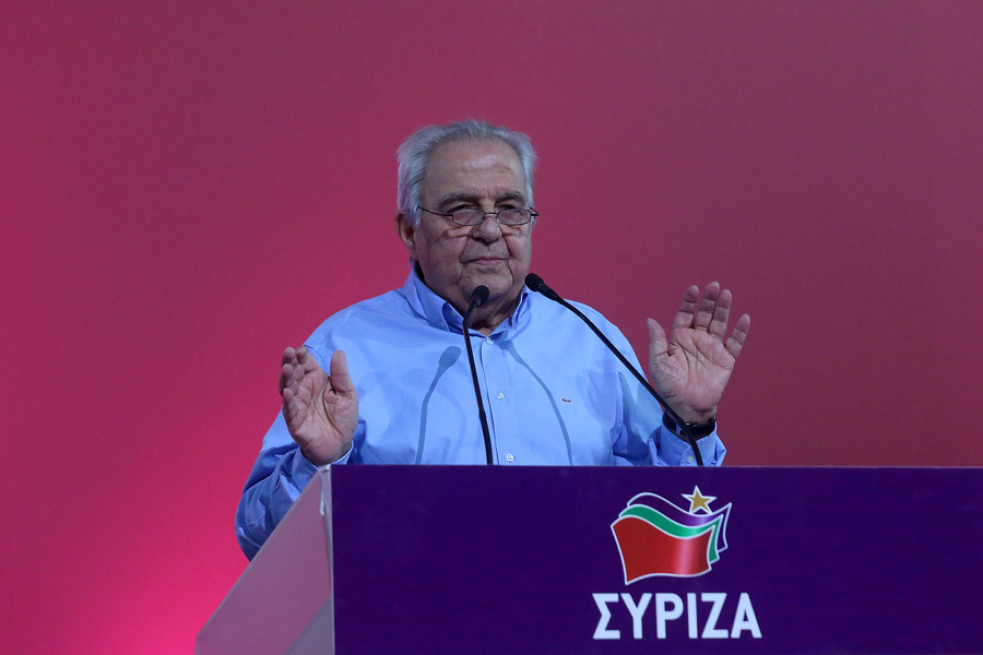 Αλέκος Φλαμπουράρης στο Συνέδριο του ΣΥΡΙΖΑ