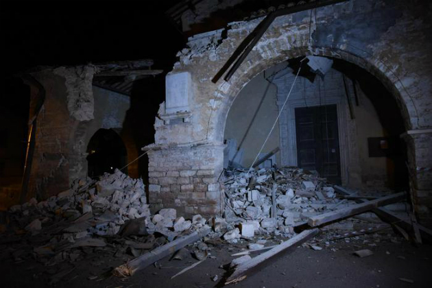 σεισμός στην Ιταλία 
