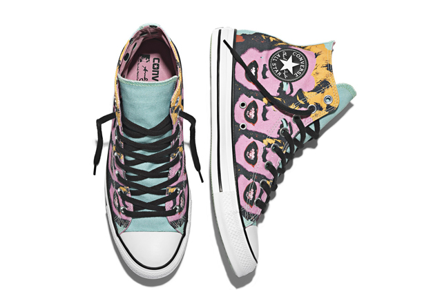 Converse By Andy Warhol. Στον καμβά του sneaker Chuck Taylor All Star έχουν αποτυπωθεί έργα τέχνης του pop καλλιτέχνη.