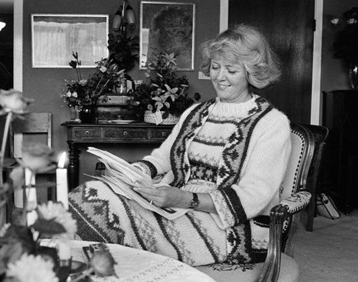 Η Vigdís Finnbogadóttir, πρόεδρος της χώρας από το 1980 μέχρι το 1996