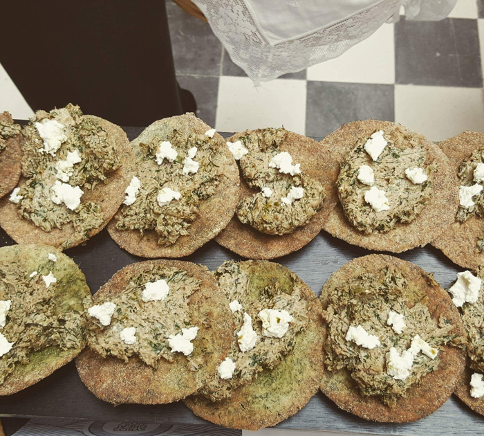 Ανοικτές κολοκυθόπιτες του Άλκη Κουρή