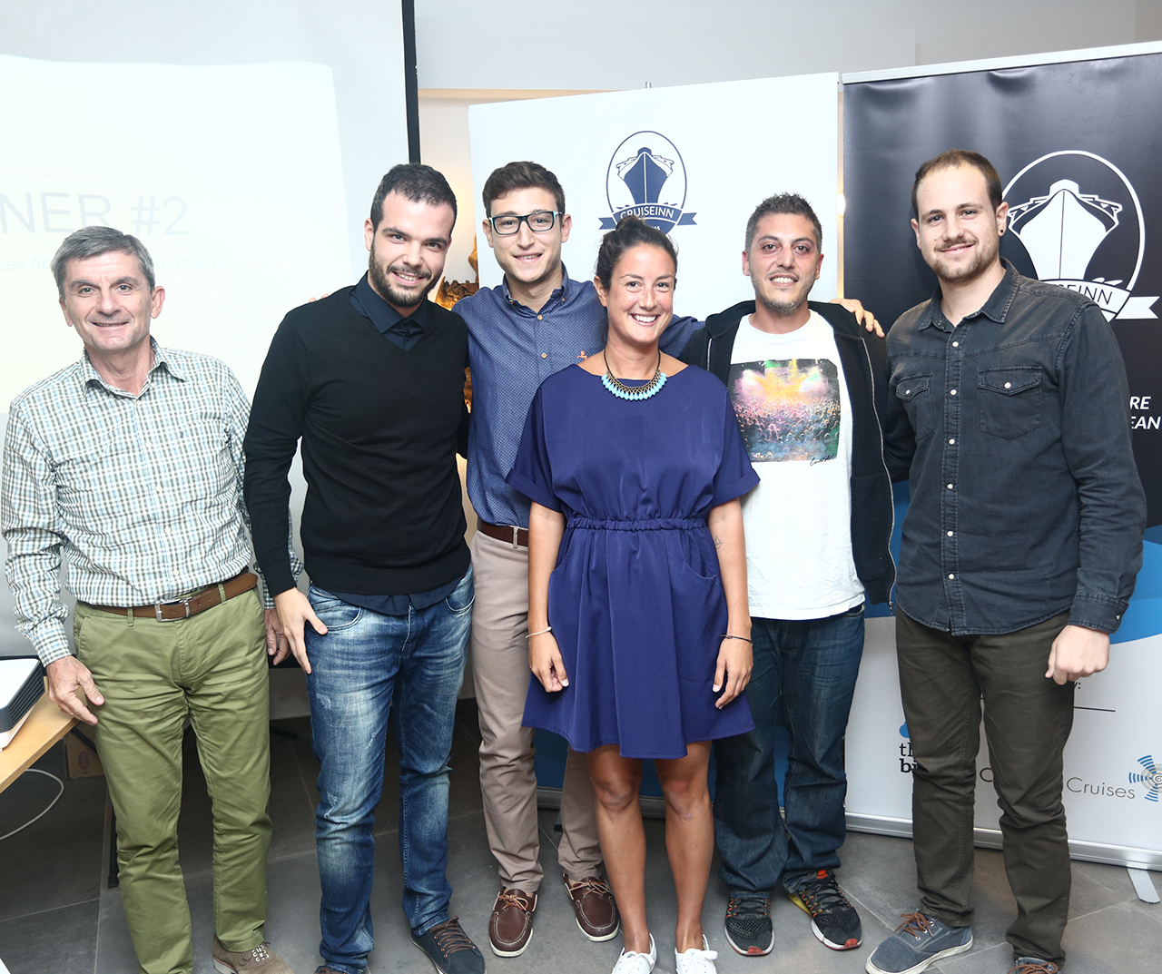 Στη 2η θέση η Winewise2c με τον Γενικό Διευθυντή της Santowines, Μ.Δημόπουλο.