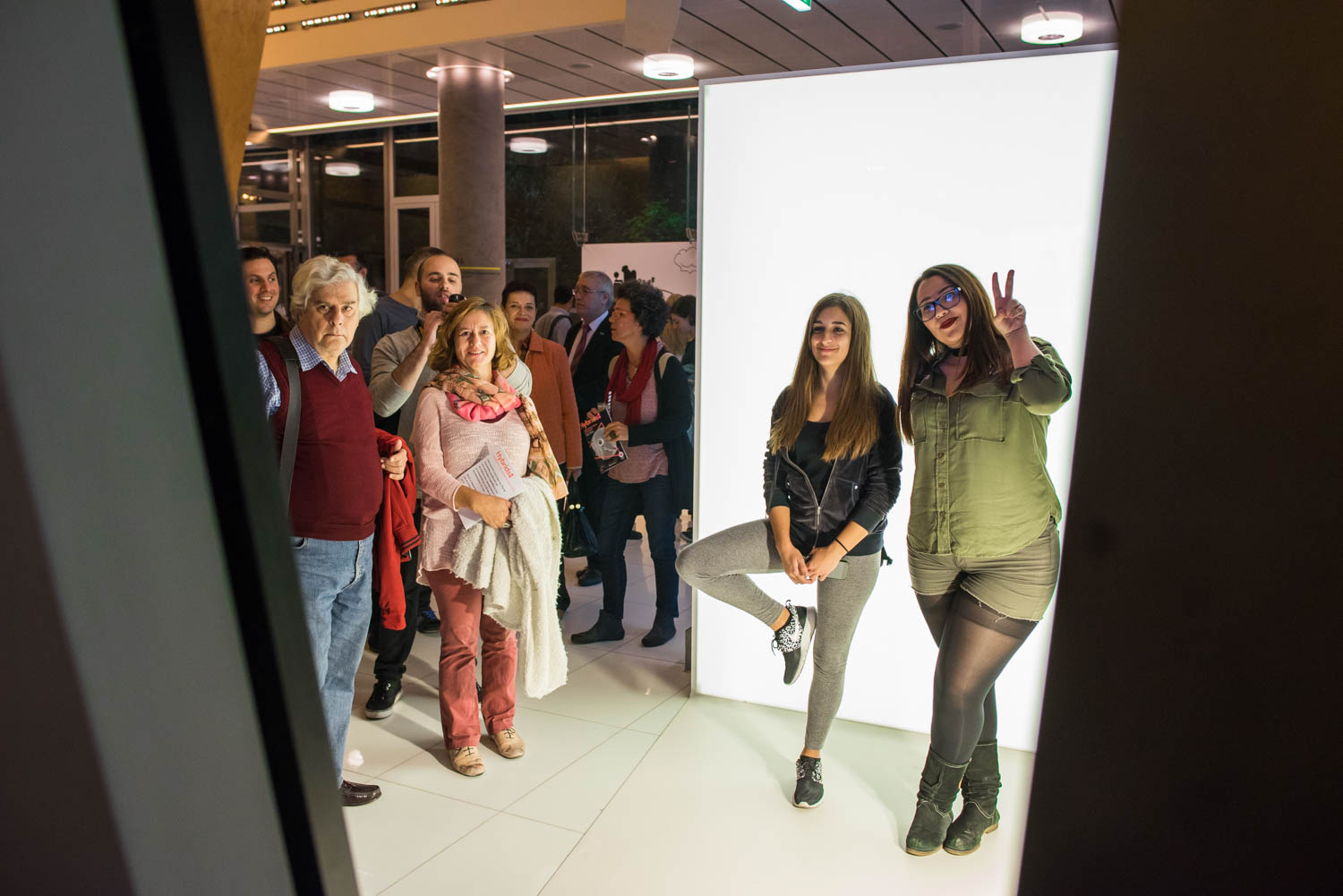 Φωτογραφίες από τη βραδιά των εγκαινίων στη Στέγη Φωτογραφίες από τη βραδιά των εγκαινίων στη Στέγη