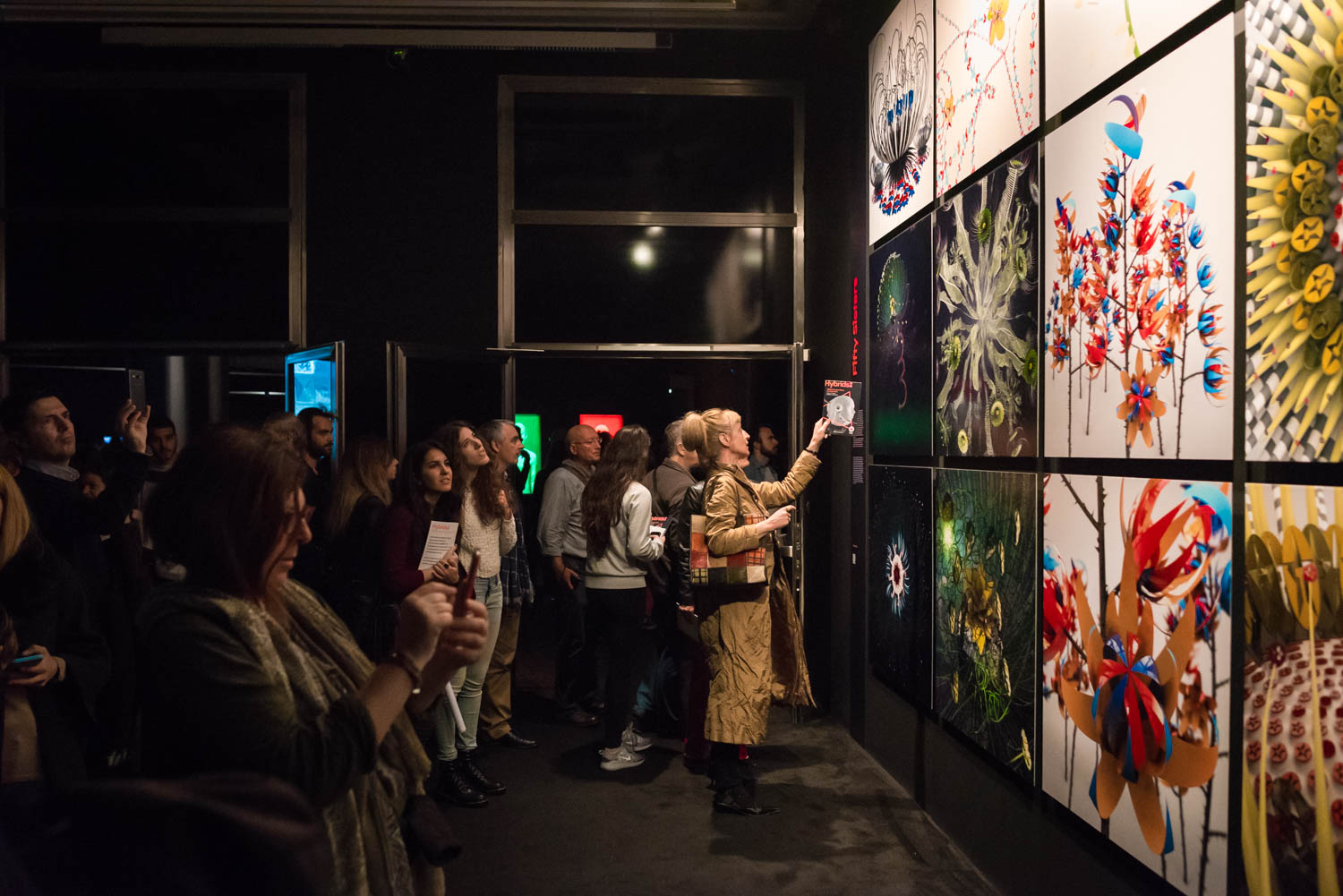 Φωτογραφίες από τη βραδιά των εγκαινίων στη Στέγη Φωτογραφίες από τη βραδιά των εγκαινίων στη Στέγη