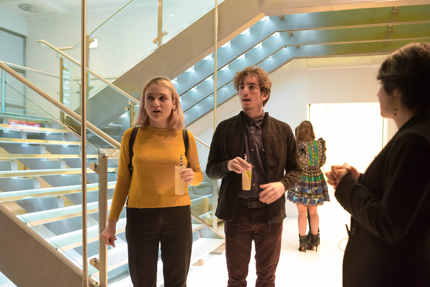 Φωτογραφίες από τη βραδιά των εγκαινίων στη Στέγη Φωτογραφίες από τη βραδιά των εγκαινίων στη Στέγη