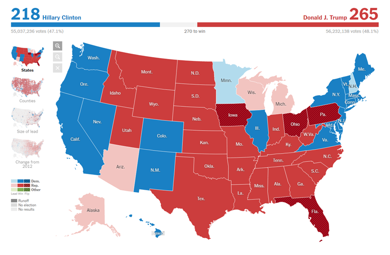 Η Μαρίν Λεπέν έστειλε ήδη συγχαρητήρια στον Τραμπ