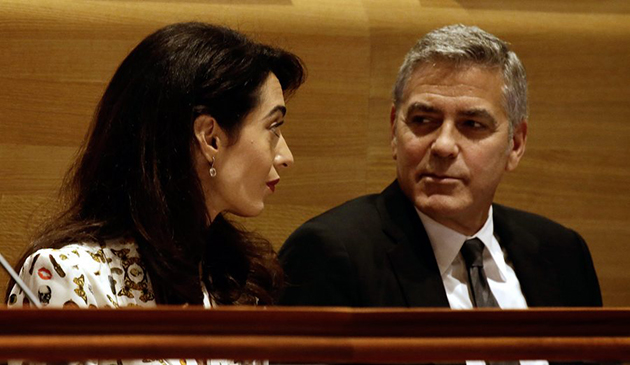 Αμάλ και Τζορτζ Κλούνεϊ