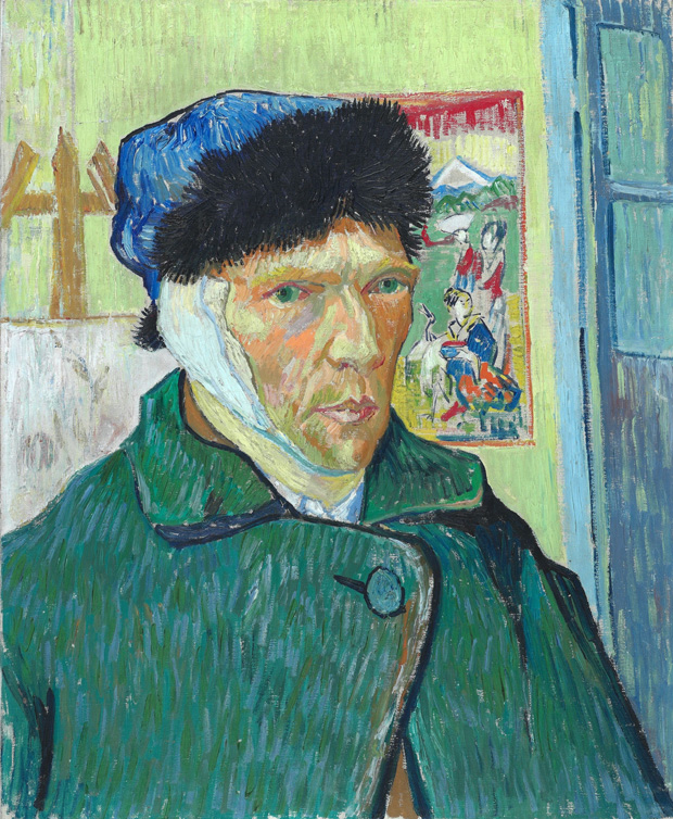 Vincent Van Gogh, Self-portrait with bandaged ear