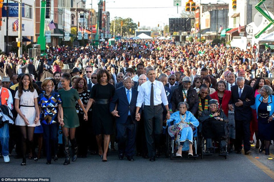 Edmund Pettus Bridge, 7 Μαρτίου 2015
