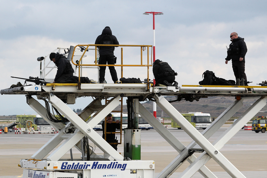 Δρακόντεια τα μέτρα ασφαλείας στο Ελ. Βενιζέλος