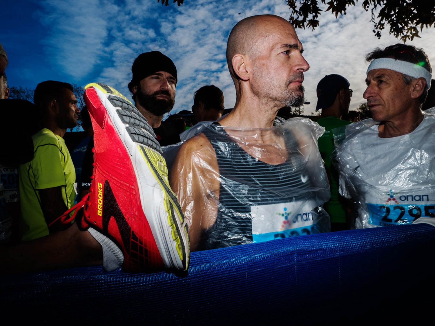 34oς Αυθεντικός Μαραθώνιος της Αθήνας, Τάσος Βρεττός, Έγχρωμες φωτογραφίες, Marathon Runners