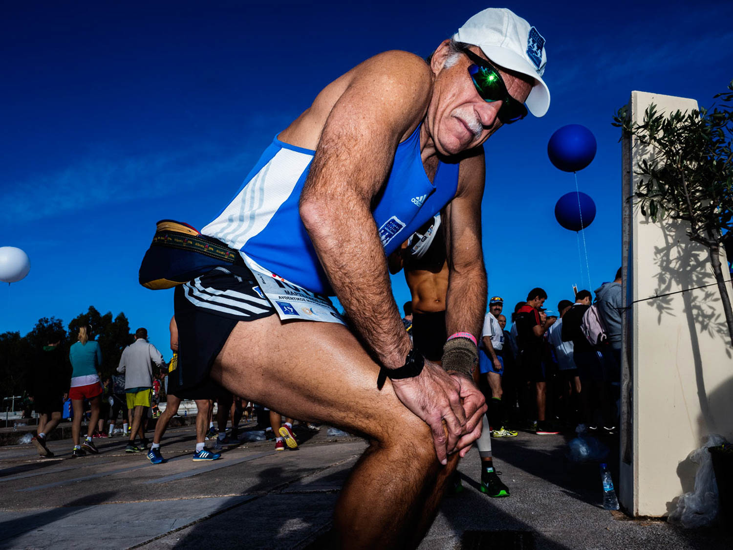 34oς Αυθεντικός Μαραθώνιος της Αθήνας, Τάσος Βρεττός, Έγχρωμες φωτογραφίες, Marathon Runners