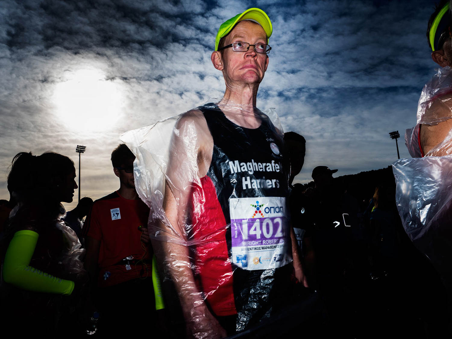 34oς Αυθεντικός Μαραθώνιος της Αθήνας, Τάσος Βρεττός, Έγχρωμες φωτογραφίες, Marathon Runners