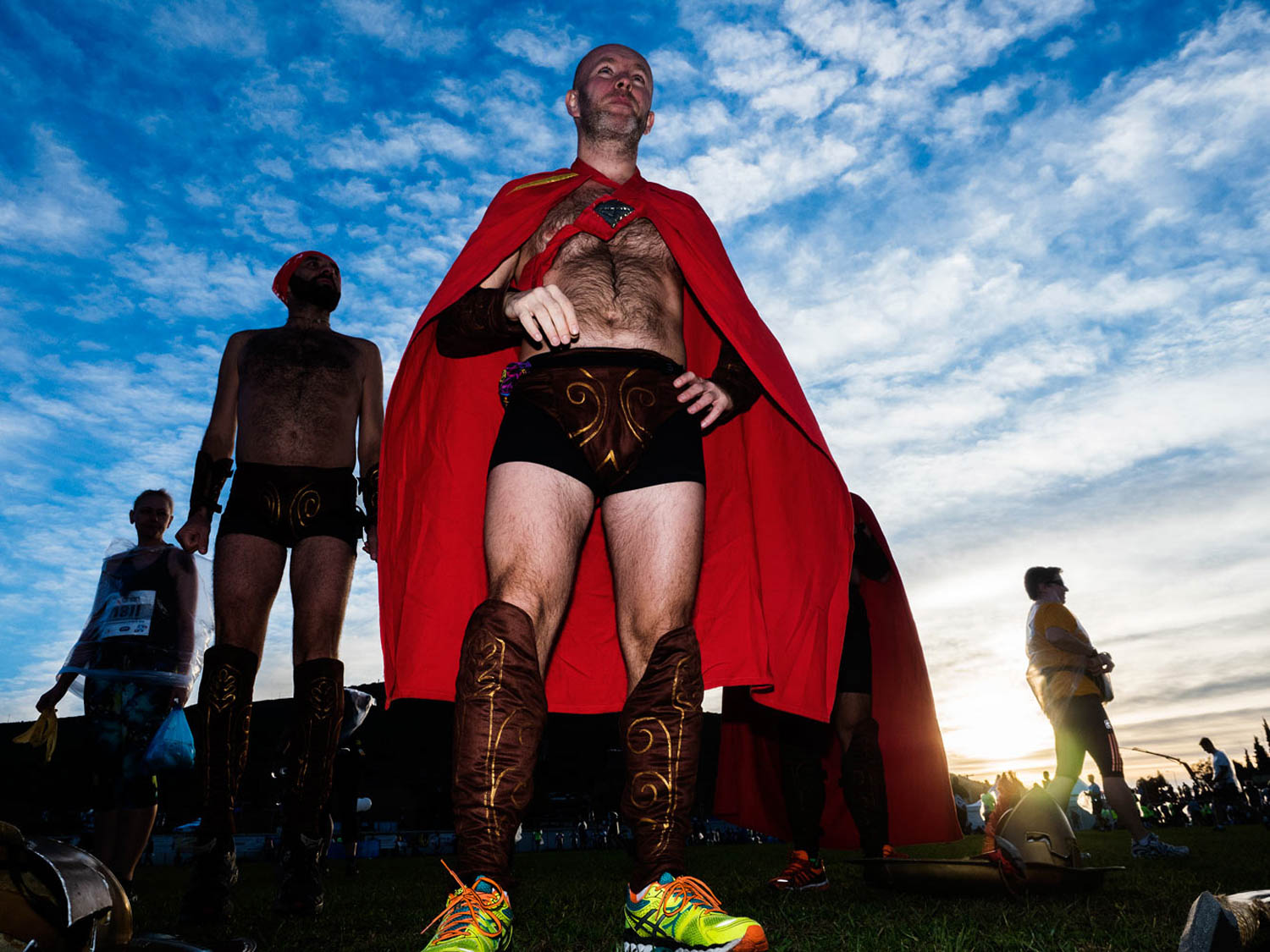 34oς Αυθεντικός Μαραθώνιος της Αθήνας, Τάσος Βρεττός, Έγχρωμες φωτογραφίες, Marathon Runners